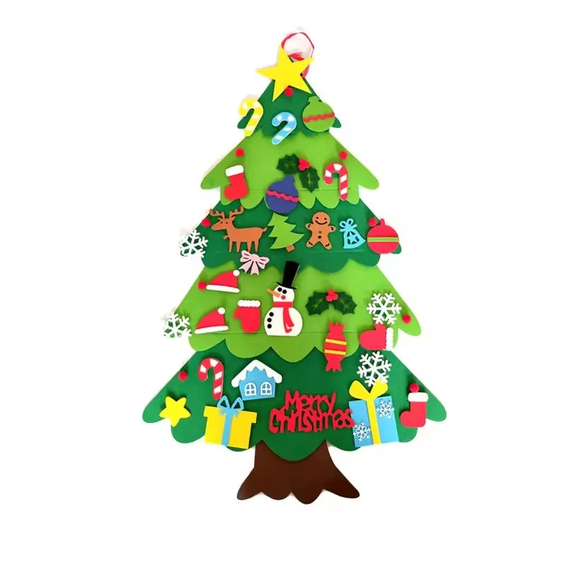 Árbol de Navidad de Fieltro