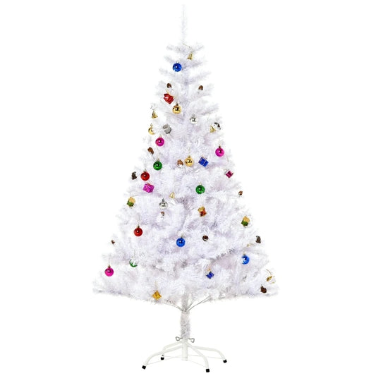 ❄️ Árbol de Navidad Blanco Nevado – Elegancia Invernal para tu Hogar 🎄