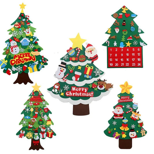 Árbol de Navidad de Fieltro